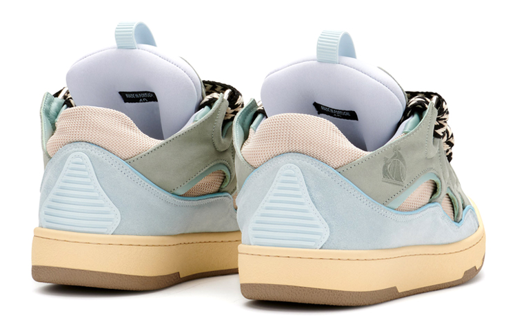 Purchase 랑방 커브 블루 캐주얼 스니커즈 (Lanbang Keobeu Beullu Kaejuel Seunikkeojeu) FM-SKRK11-DRAG-A2121