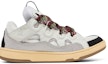 Buy Lanvin Curb Sneakers Kulit dan Glitter 'Putih' FM-SKRK11-DRLX-A2210/FM-SKRK11-DRLX-A2200
