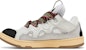 Lanvin Curb Sneakers Kulit dan Glitter 'Putih' FM-SKRK11-DRLX-A2210/FM-SKRK11-DRLX-A2200