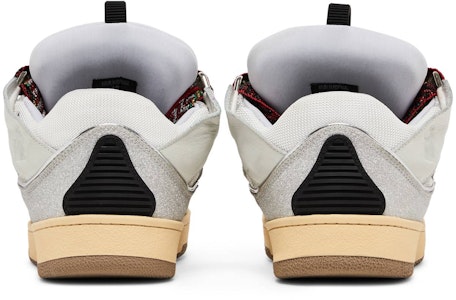 랑방 커브 가죽 & 글리터 스니커즈 '화이트' FM-SKRK11-DRLX-A2210/FM-SKRK11-DRLX-A2200 Details for 랑방 커브 가죽 & 글리터 스니커즈 '화이트' FM-SKRK11-DRLX-A2210/FM-SKRK11-DRLX-A2200