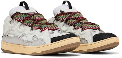 Zapatillas Lanvin Curb de Cuero y Glitter 'Blancas' FM-SKRK11-DRLX-A2210/FM-SKRK11-DRLX-A2200 Cheap Zapatillas Lanvin Curb de Cuero y Glitter 'Blancas' FM-SKRK11-DRLX-A2210/FM-SKRK11-DRLX-A2200