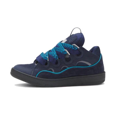Lanvin Curb Low 'Navy Blue'