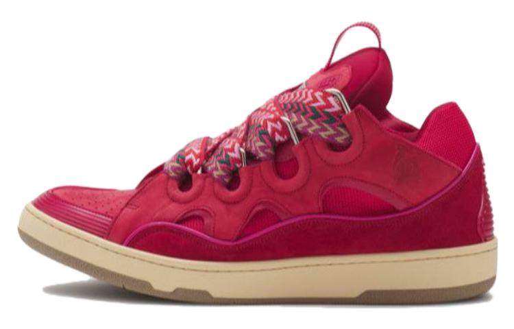 Lanvin Curb Low 'Red Leather'