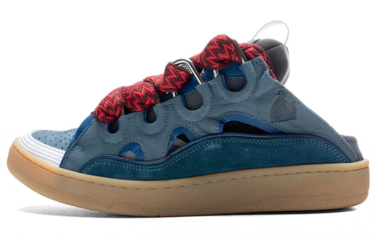 Lanvin Curb Mule 'Anthracite' FM-SKDM02-DRAG-E2218