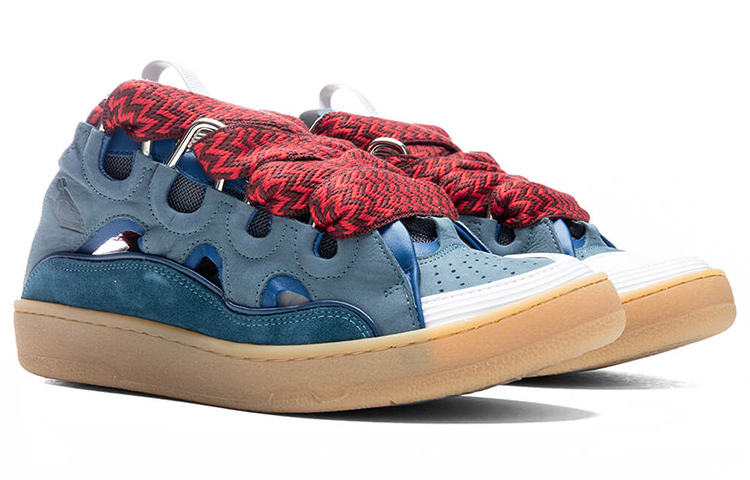 Order 藍蔻 Curb 低幫舒適 時尚板鞋 男款 藍色