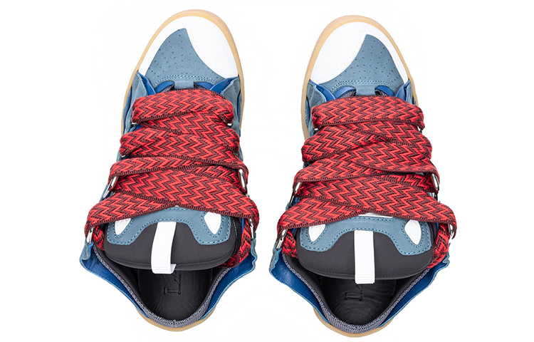 Lookbook 藍蔻 Curb 低幫舒適 時尚板鞋 男款 藍色