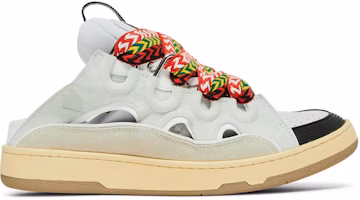 Lanvin Curb Mule 'White' FM-SKDM02-DRAG-E2200 Lanvin Curb Mule 'White' FM-SKDM02-DRAG-E2200