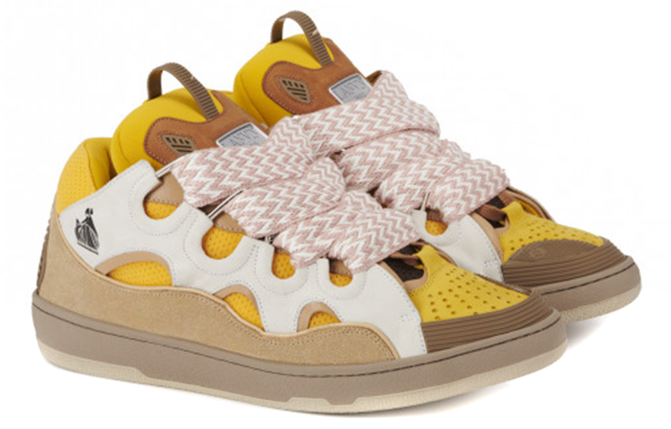 Lookbook Zapatillas Lanvin Curb 'Beige' FM-SKRK11-DRAG-H200509