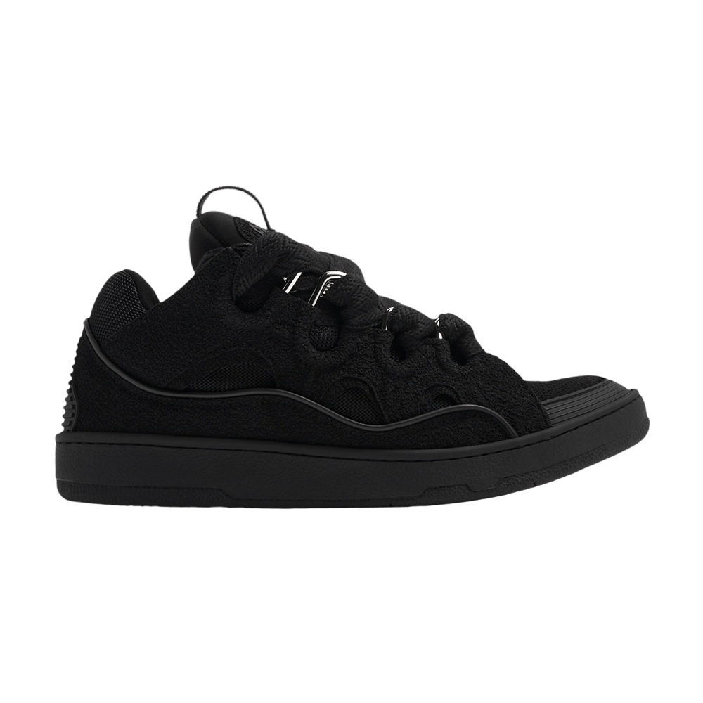 Lanvin Curb Sneaker 'Black Glitter Spray' FMSKRK11GRIPA231010