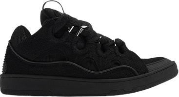 Lanvin Curb Sneaker 'Black Glitter Spray' FMSKRK11GRIPA231010 Lanvin Curb Sneaker 'Black Glitter Spray' FMSKRK11GRIPA231010