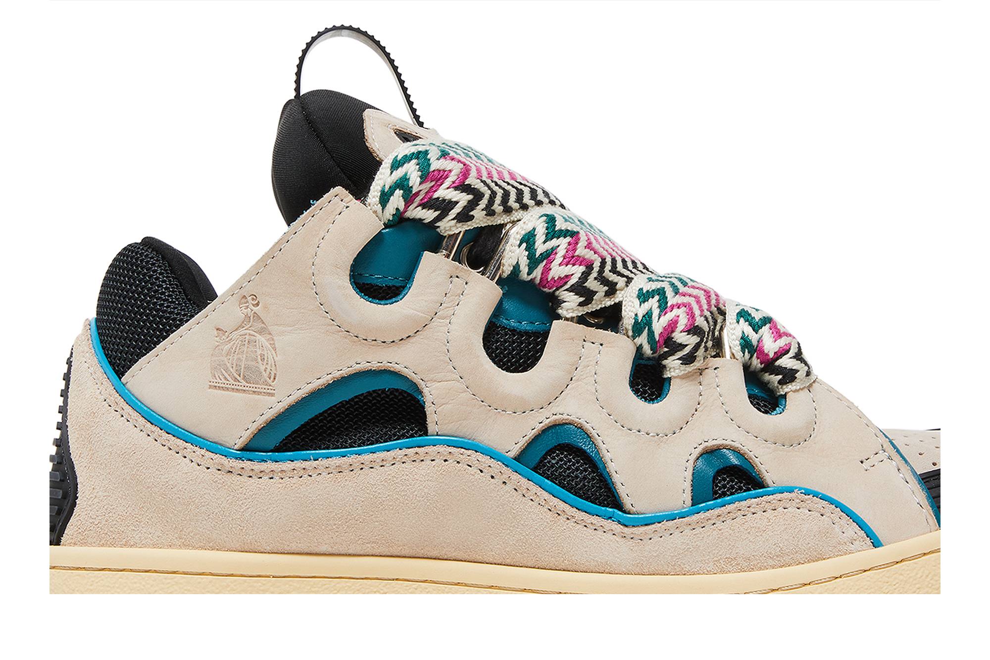 Order Lanvin浪凡 Curb 皮革 低幫 時尚板鞋 米色