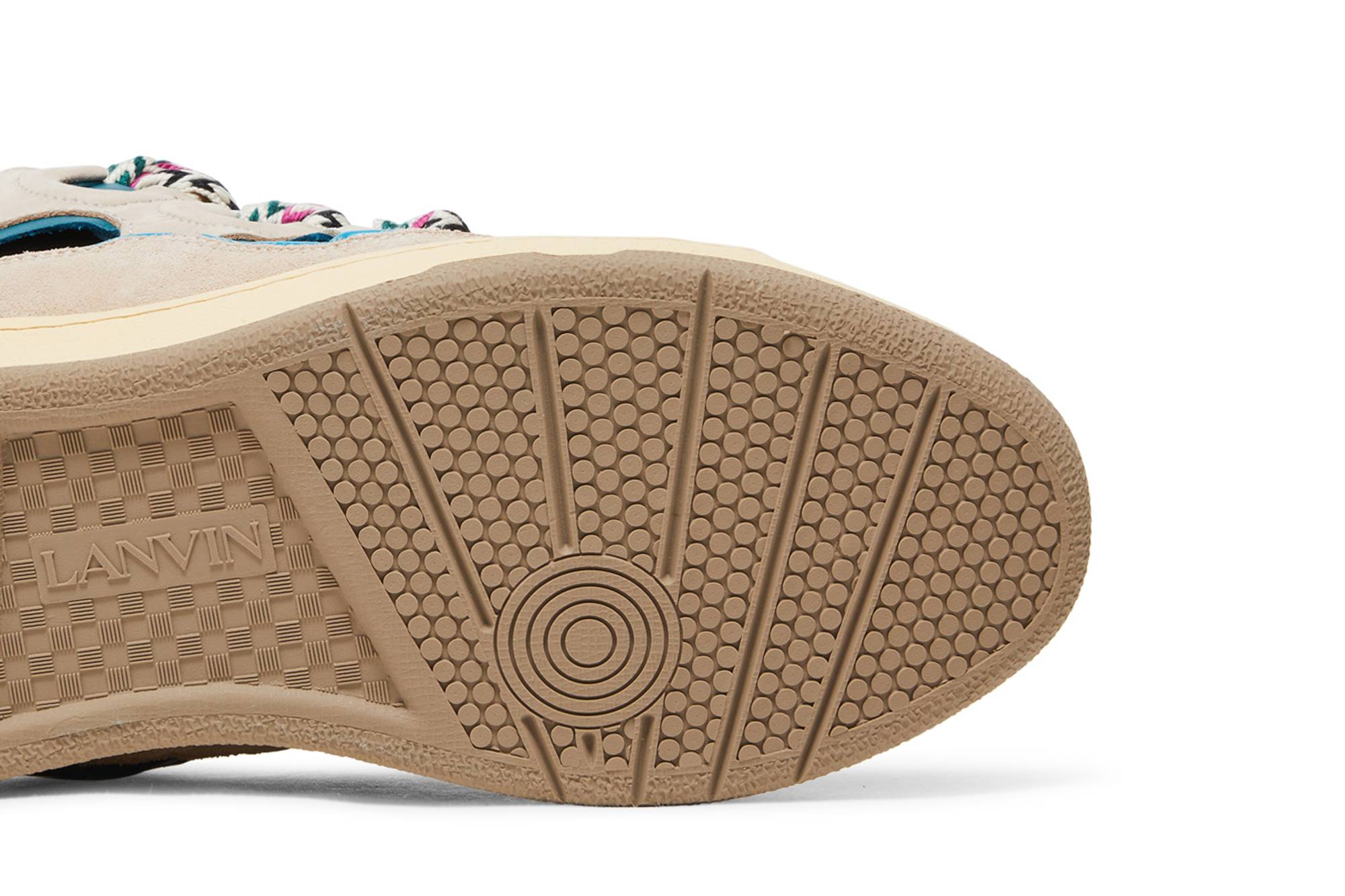 Purchase Lanvin浪凡 Curb 皮革 低幫 時尚板鞋 米色