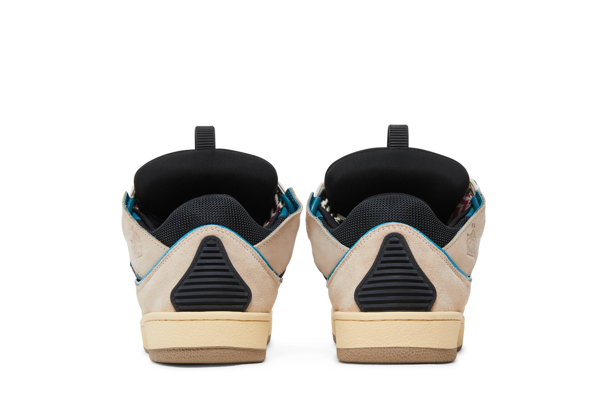 Details for Lanvin浪凡 Curb 皮革 低幫 時尚板鞋 米色