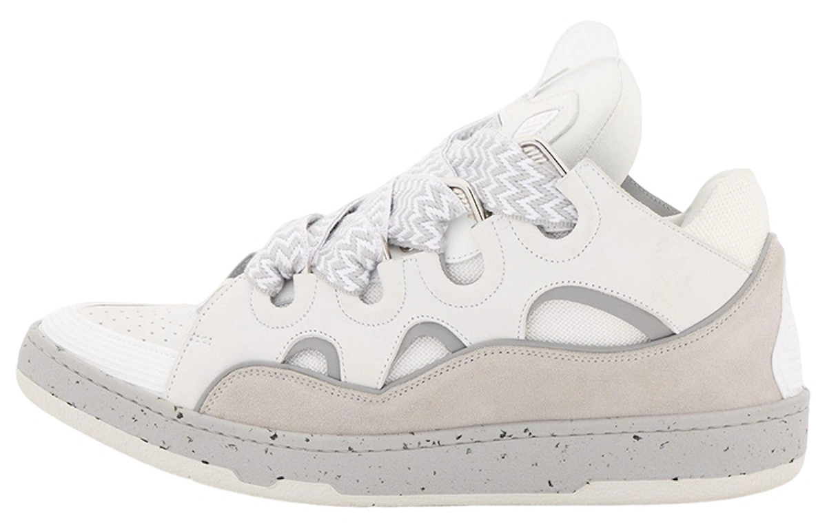 Lanvin Curb Sneaker 'Grey White'