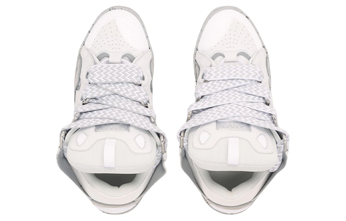 Lanvin Curb Sneaker 'Grey White'