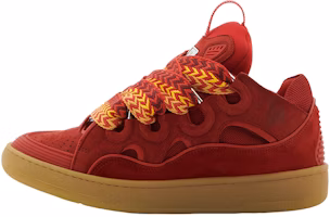 Lanvin Curb Sneaker 'Poppy Red Gum' FM-SKRK11-DRAG-E2237 Lanvin Curb Sneaker 'Poppy Red Gum' FM-SKRK11-DRAG-E2237