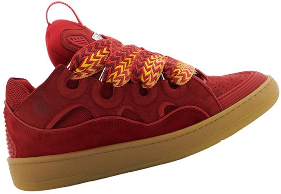 Lanvin Curb Sneaker 'Poppy Red Gum' - Kasut Lanvin Curb 'Poppy Red Gum' FM-SKRK11-DRAG-E2237 Order Lanvin Curb Sneaker 'Poppy Red Gum' - Kasut Lanvin Curb 'Poppy Red Gum' FM-SKRK11-DRAG-E2237