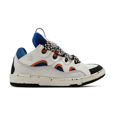 Lanvin Curb Sneaker 'White Blue Orange'