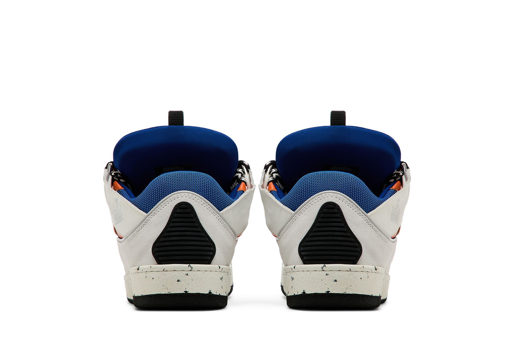 Details for Lanvin Curb Sneaker 'Putih Biru Oren' FM-SKRK11-DOTS-P232090