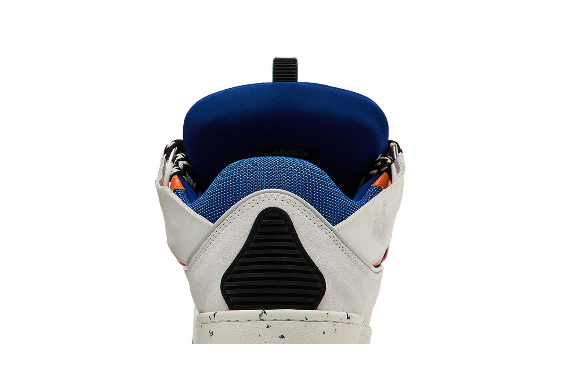 Sizing Lanvin Curb Sneaker 'Putih Biru Oren' FM-SKRK11-DOTS-P232090