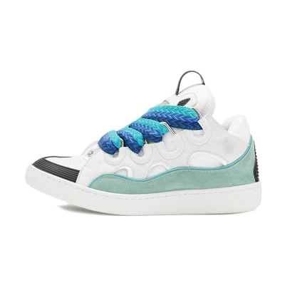 Lanvin Curb Sneaker 'White Green'
