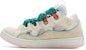 Lanvin Curb Sneakers 'Beige Pink' dalam Warna Beige dan Merah Jambu FM-SKRK11-DALL-P225205