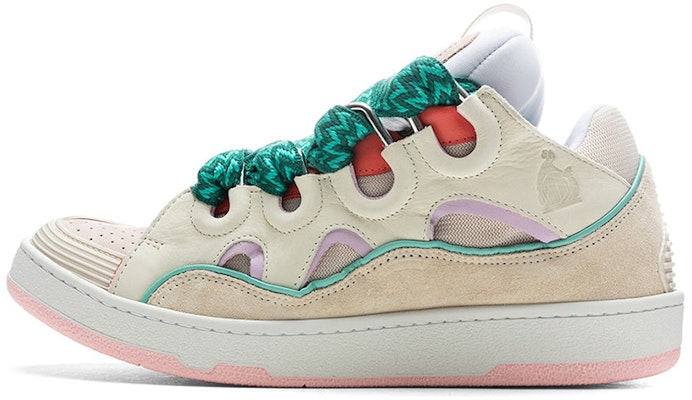 Lanvin Curb Sneakers 'Beige Pink' Sepatu Wanita FM-SKRK11-DALL-P225205 Buy Lanvin Curb Sneakers 'Beige Pink' Sepatu Wanita FM-SKRK11-DALL-P225205