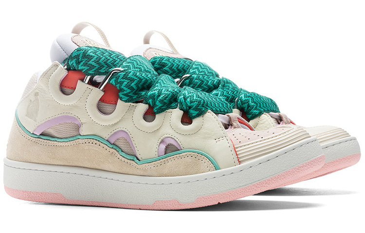 Order Lanvin浪凡 Curb 低幫 運動休閒鞋 男款 棕粉色