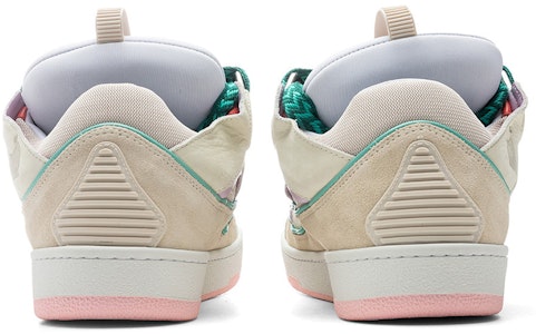 Lanvin浪凡 Curb 低幫 運動休閒鞋 男款 棕粉色 Shop Lanvin浪凡 Curb 低幫 運動休閒鞋 男款 棕粉色