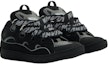 Lookbook Lanvin Curb Sneakers 'Hitam Kelabu' FM-SKRK11-REFL-P2210