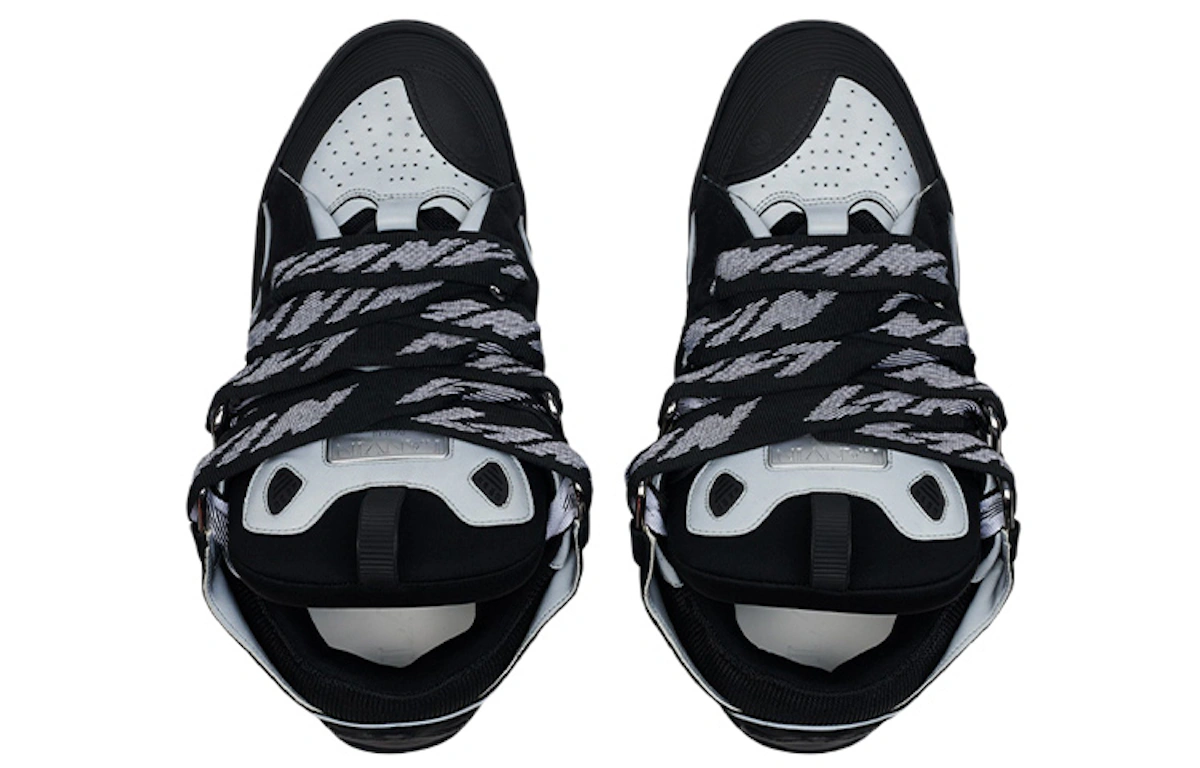 Lanvin Curb Sneakers 'Black Grey'