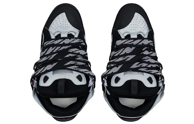 Lanvin Curb Sneakers 'Black Grey'