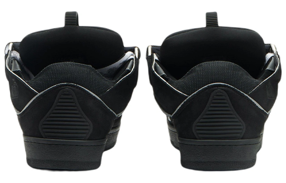 Lanvin Curb Sneakers 'Black Grey'