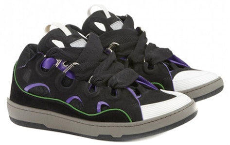 Zapatillas Lanvin Curb 'Negro Púrpura' FM-SKRK11-DRA1-P21B145 Lookbook Zapatillas Lanvin Curb 'Negro Púrpura' FM-SKRK11-DRA1-P21B145