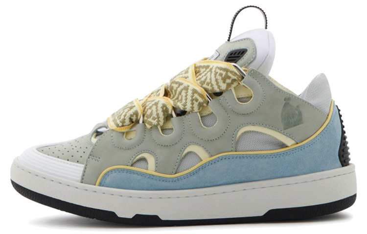 Lanvin Curb Sneakers 'Blue Grey' FM-SKRK11-DALL-P22B243