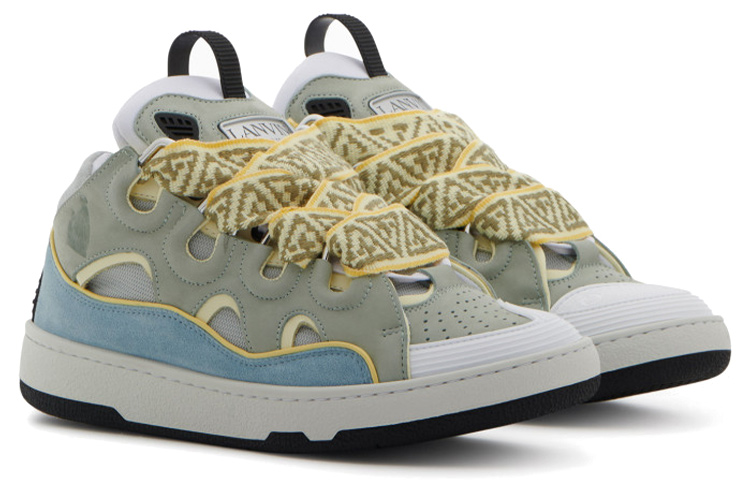 Order Lanvin Curb Sneakers 'Biru Kelabu' FM-SKRK11-DALL-P22B243