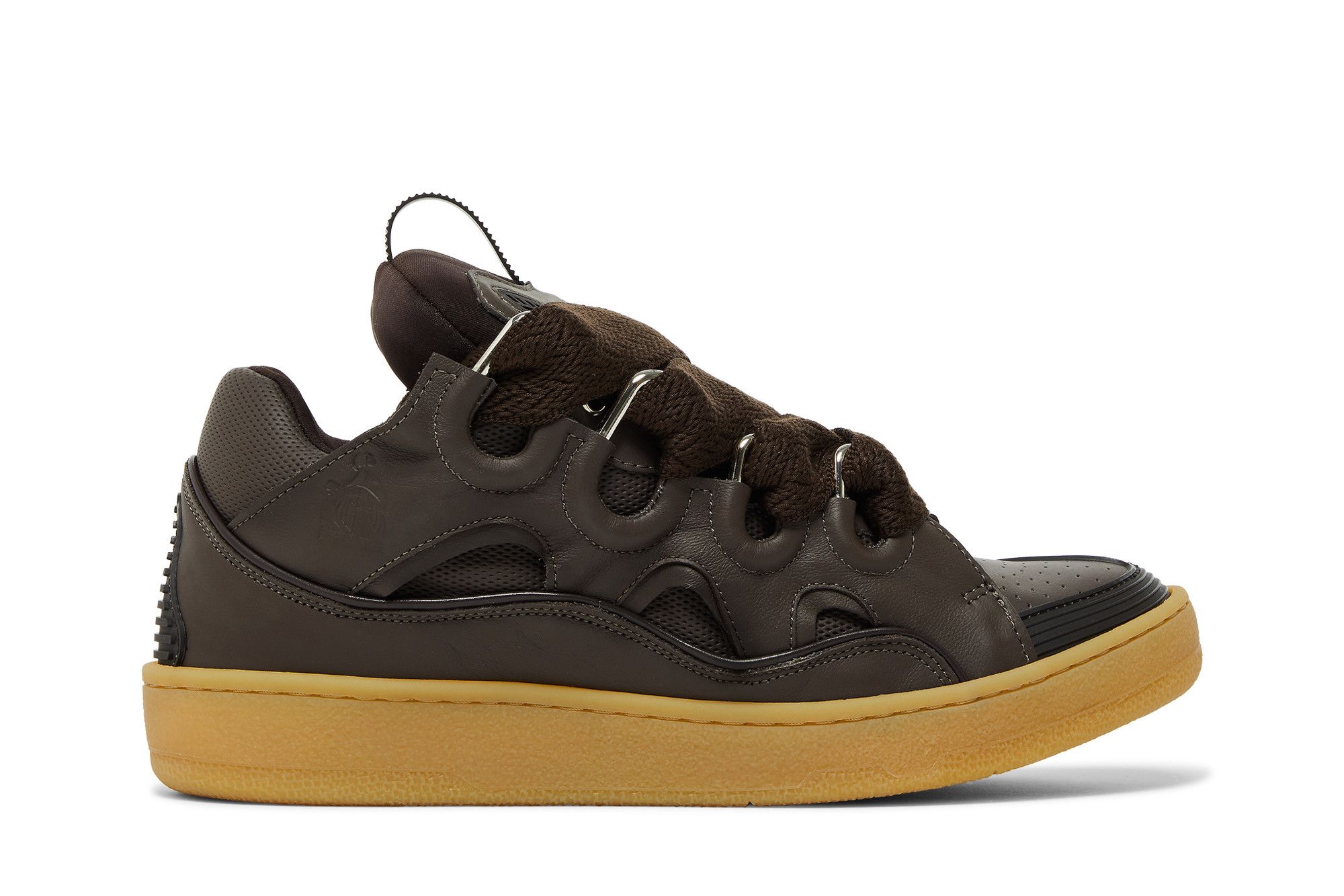 Lanvin Curb Sneakers 'Ebony' FM-SKRK11-NAPA-E23101