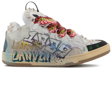 ランバン カーブスニーカー "グラフィティ" FM-SKRK11-STUD-P22-00M2 Order ランバン カーブスニーカー "グラフィティ" FM-SKRK11-STUD-P22-00M2