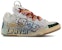 Lanvin Curb Sneakers 'Graffiti' Kasut Lelaki Streetwear Unik FM-SKRK11-STUD-P22-00M2