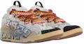 Lookbook Lanvin Curb Sneakers 'Graffiti' Kasut Lelaki Streetwear Unik FM-SKRK11-STUD-P22-00M2