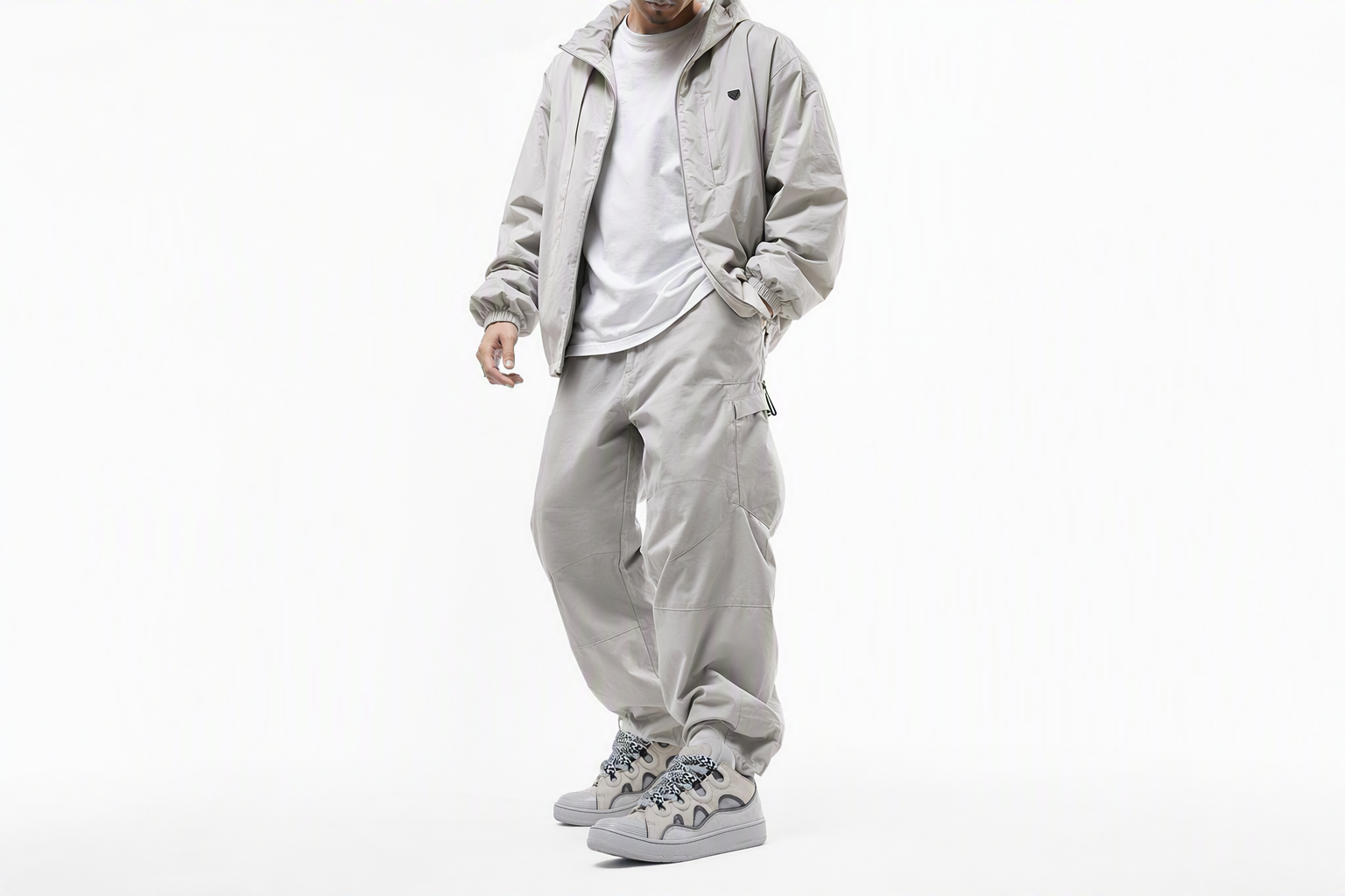 Order Lanvin Curb Sneakers 'Grey' FM-SKRK11-DRAG-A2313