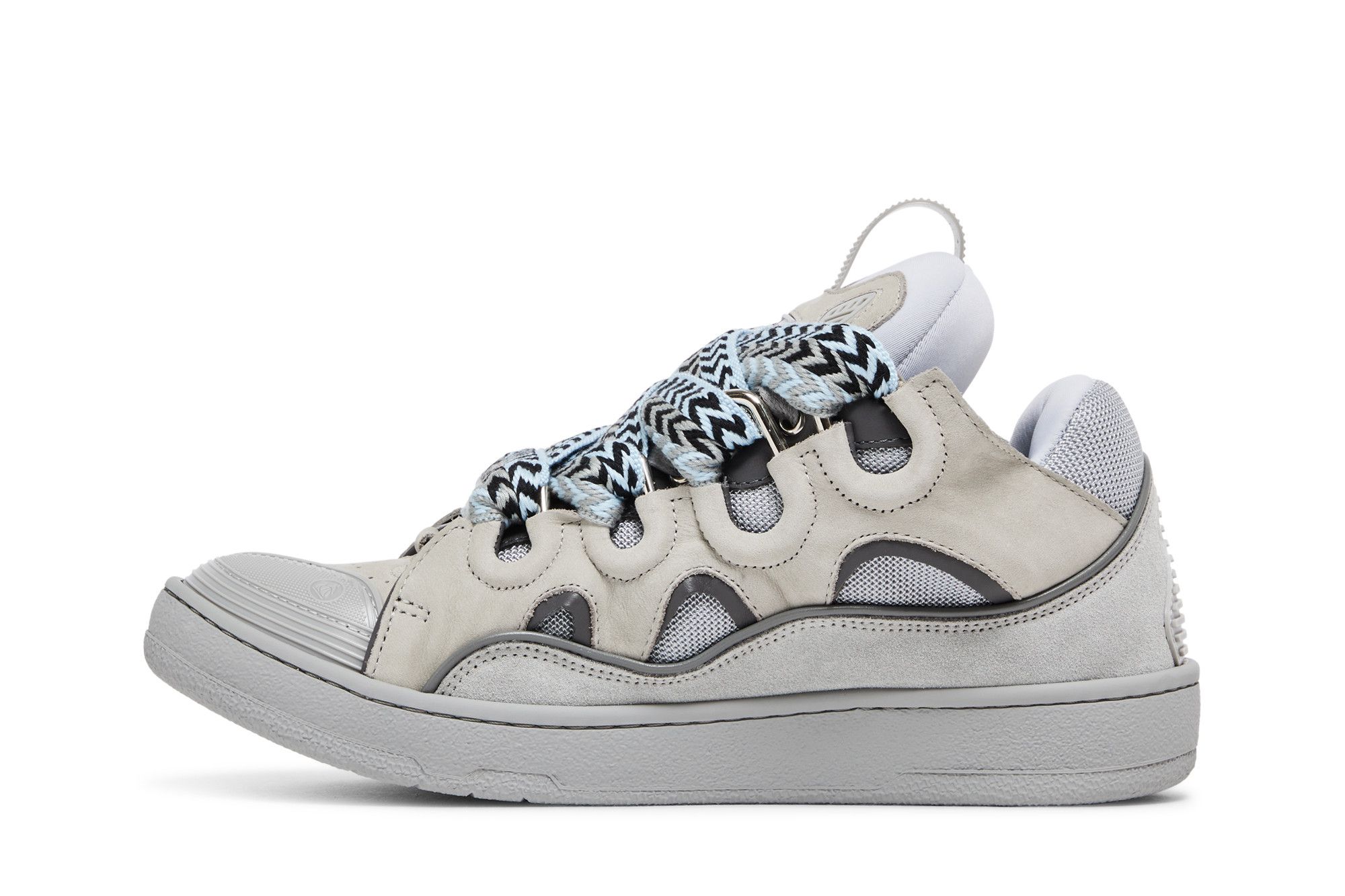 Shop Lanvin Curb Sneakers 'Grey' FM-SKRK11-DRAG-A2313