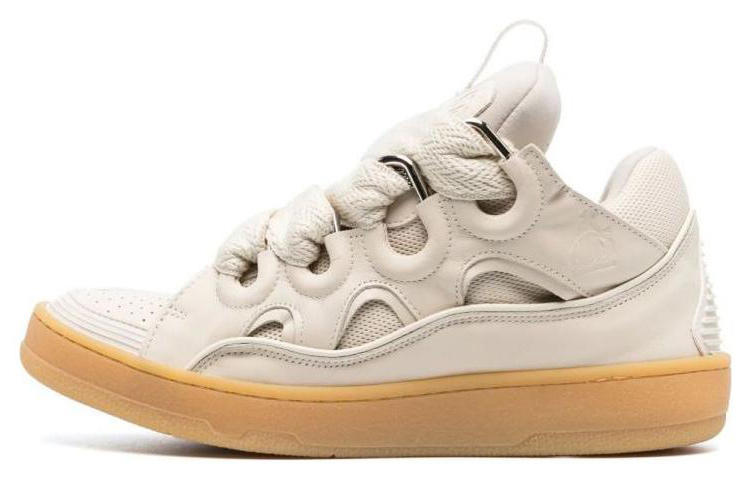 Lanvin Curb Sneakers 'Light Beige' FM-SKRK11-NAPA-E23-002