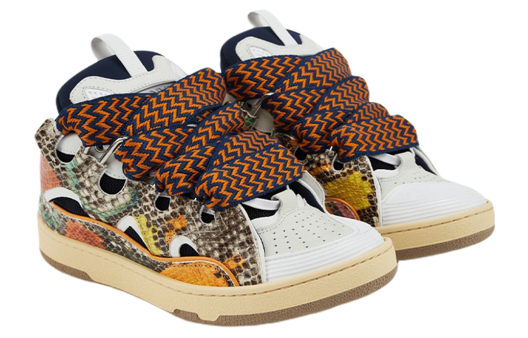 Lookbook ランバン カーブ マルチカラー FM-SKRK11-PRPY-H21S124