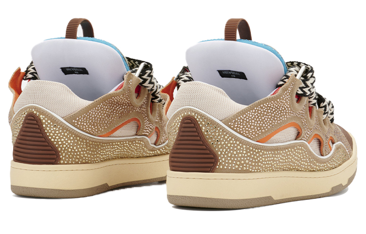 Lookbook Lanvin Curb Low 'Coklat Muda' FM-SKRK11-STRA-H2105