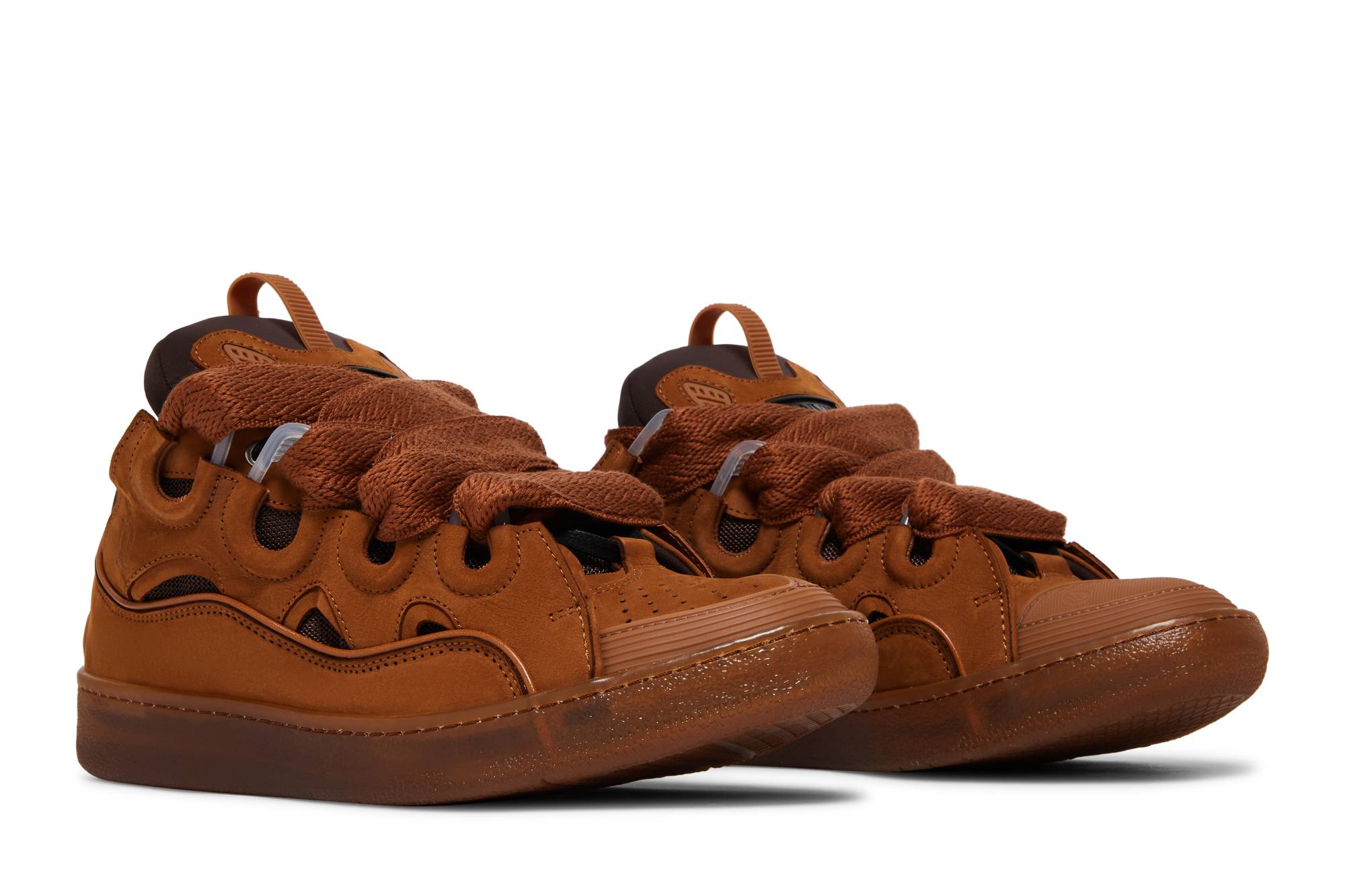 Cheap Lanvin Curb运动鞋‘棕色’ FM-SKRK11-TRAG-P23603