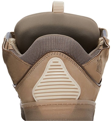 Lanvin Curb Sneakers 'Taupe' Kasut Sneakers Lelaki Warna Coklat Kelabu FM-SKRK11-TRAG-P2316 Sizing Lanvin Curb Sneakers 'Taupe' Kasut Sneakers Lelaki Warna Coklat Kelabu FM-SKRK11-TRAG-P2316