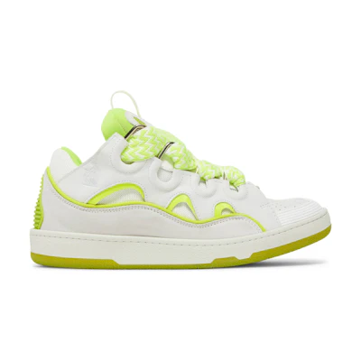Lanvin Curb Sneakers 'White Fluo Yellow'