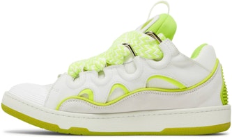 浪凡 Curb 运动鞋 '白色荧光黄' FM-SKRK11-DRAP-P23-00F8 Lookbook 浪凡 Curb 运动鞋 '白色荧光黄' FM-SKRK11-DRAP-P23-00F8