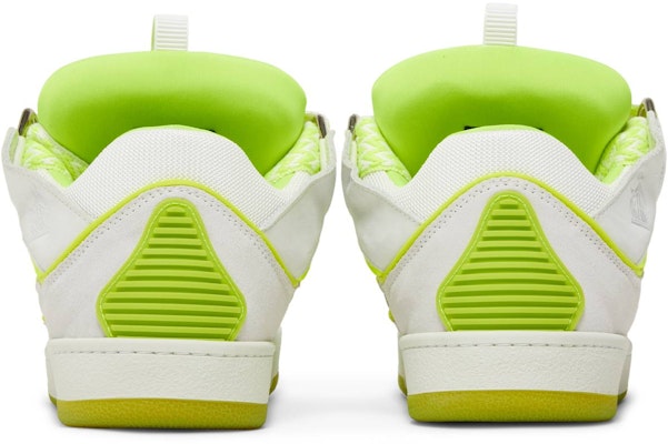 Lanvin 浪凡 Curb 皮革 系帶 時尚板鞋 白黃 Details for Lanvin 浪凡 Curb 皮革 系帶 時尚板鞋 白黃